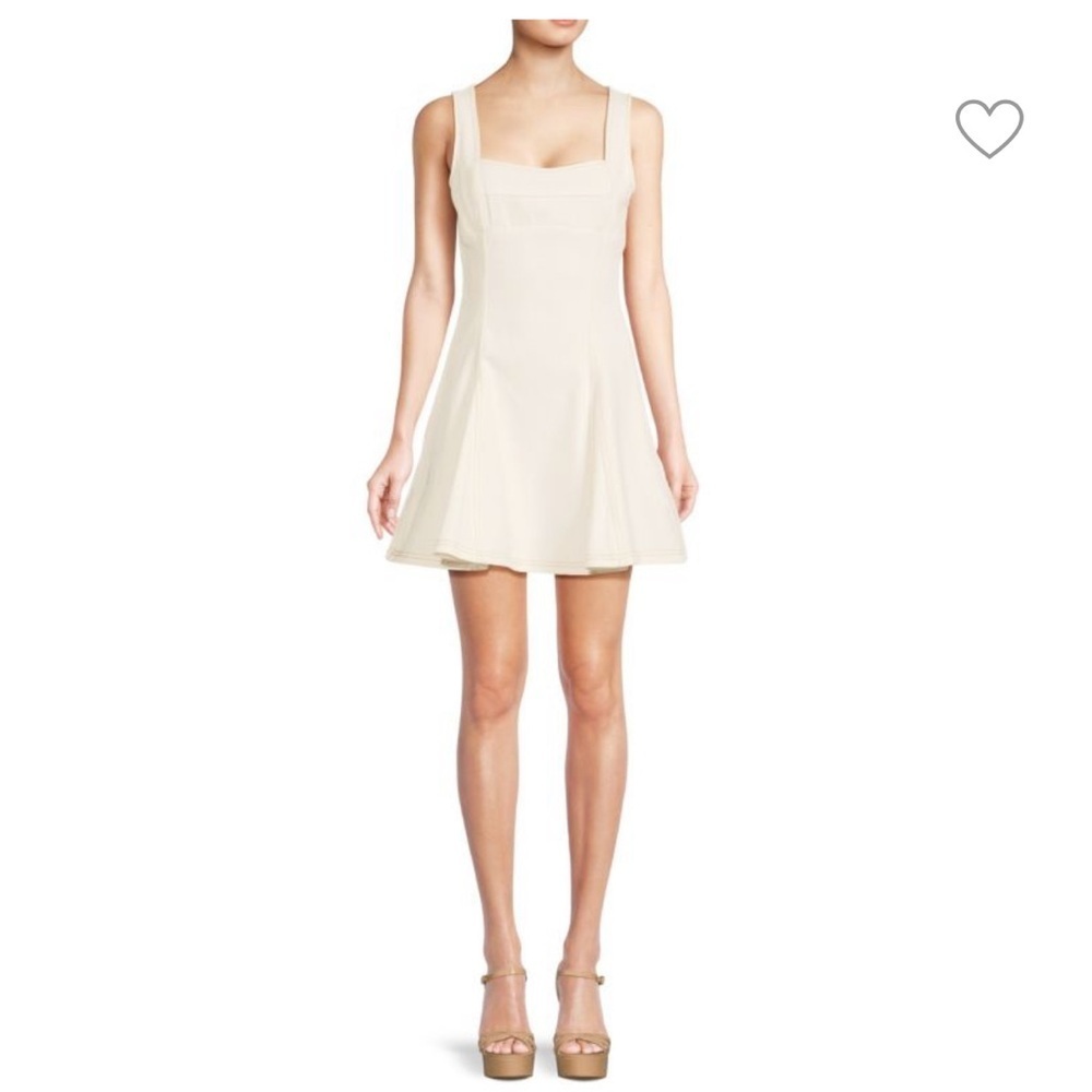 EN SAISON Elegant Cream Sleeveless Dress
Palisades Squareneck Mini Dress